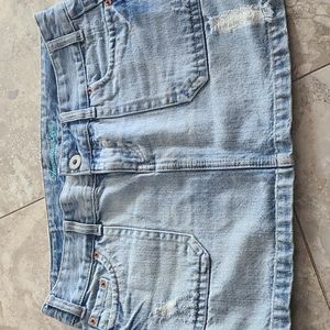 Jean skirt mini